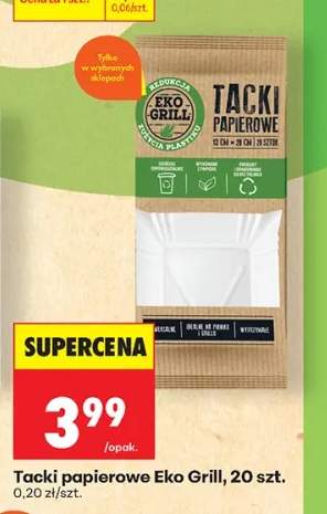 Tacki papierowe Eko Grill