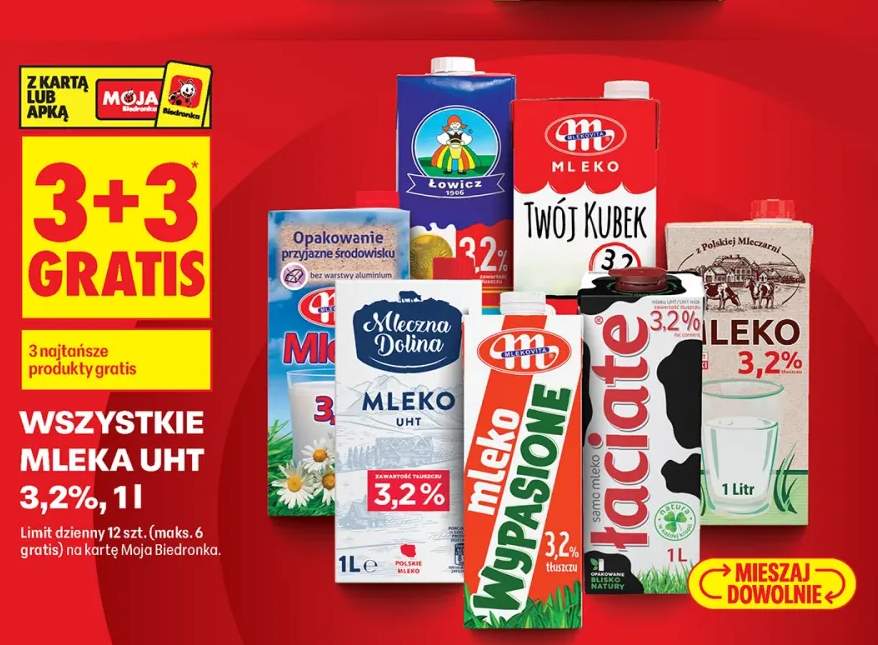 Mleko UHT Mlekovita 3,2%