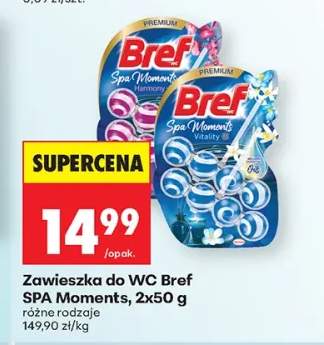 Zawieszka do WC Bref SPA Moments Harmony