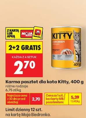 Karma pasztet dla kota Kitty