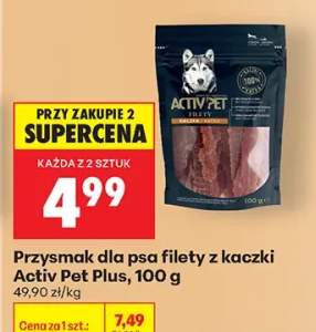 Przysmak dla psa filety z kaczki Activ Pet Plus
