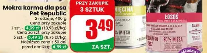 Mokra karma dla psa Pet Republic łosoś