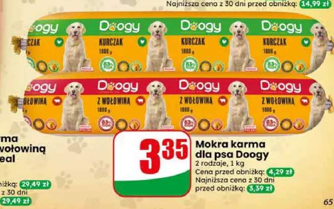 Mokra karma dla psa Doogy kurczak