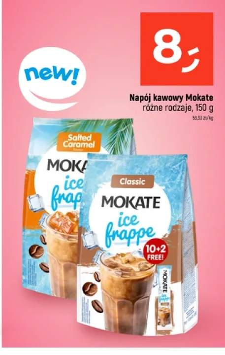 Napój kawowy Mokate ice frappe Salted Caramel