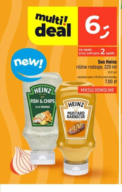 Sos Heinz Fish & Chips á la tatarski