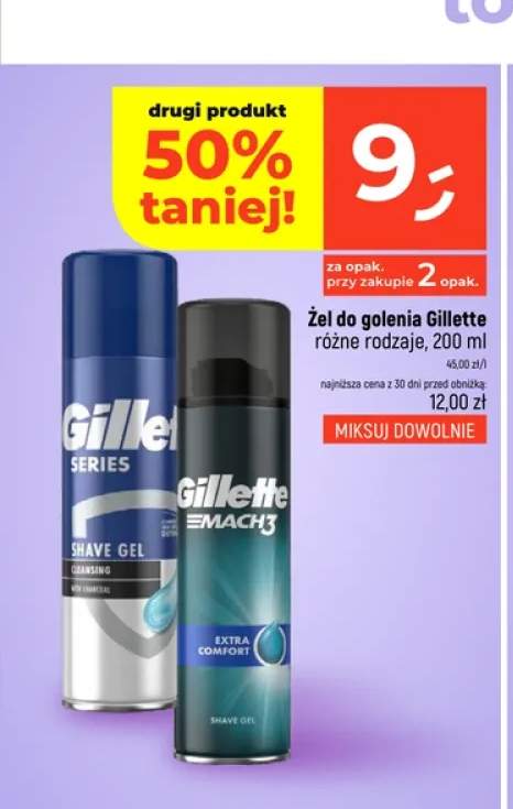 Żel do golenia Gillette Series