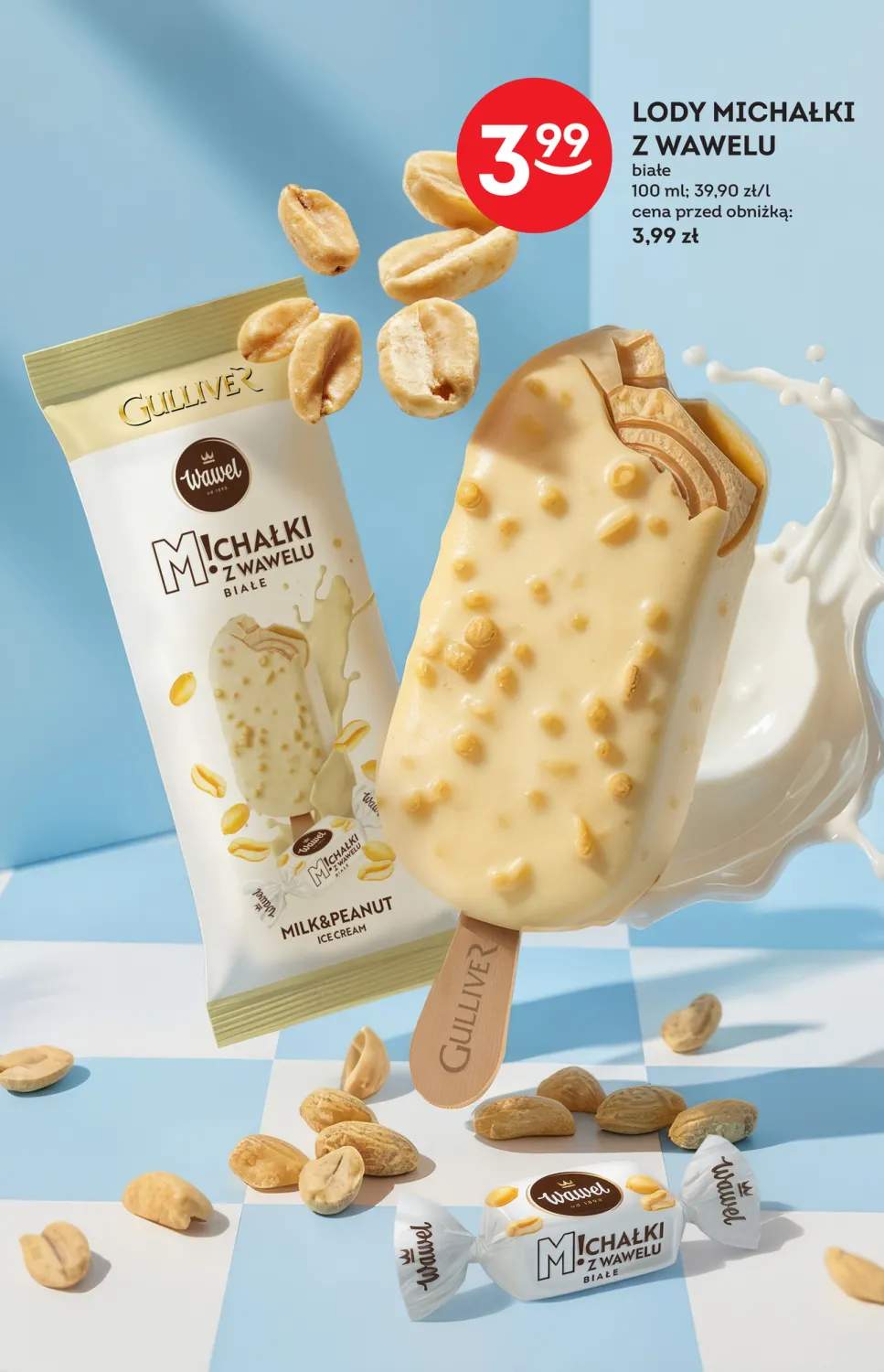 Lody Michałki z Wawelu białe