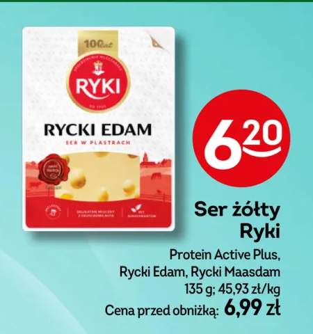 Ser żółty Ryki Edam