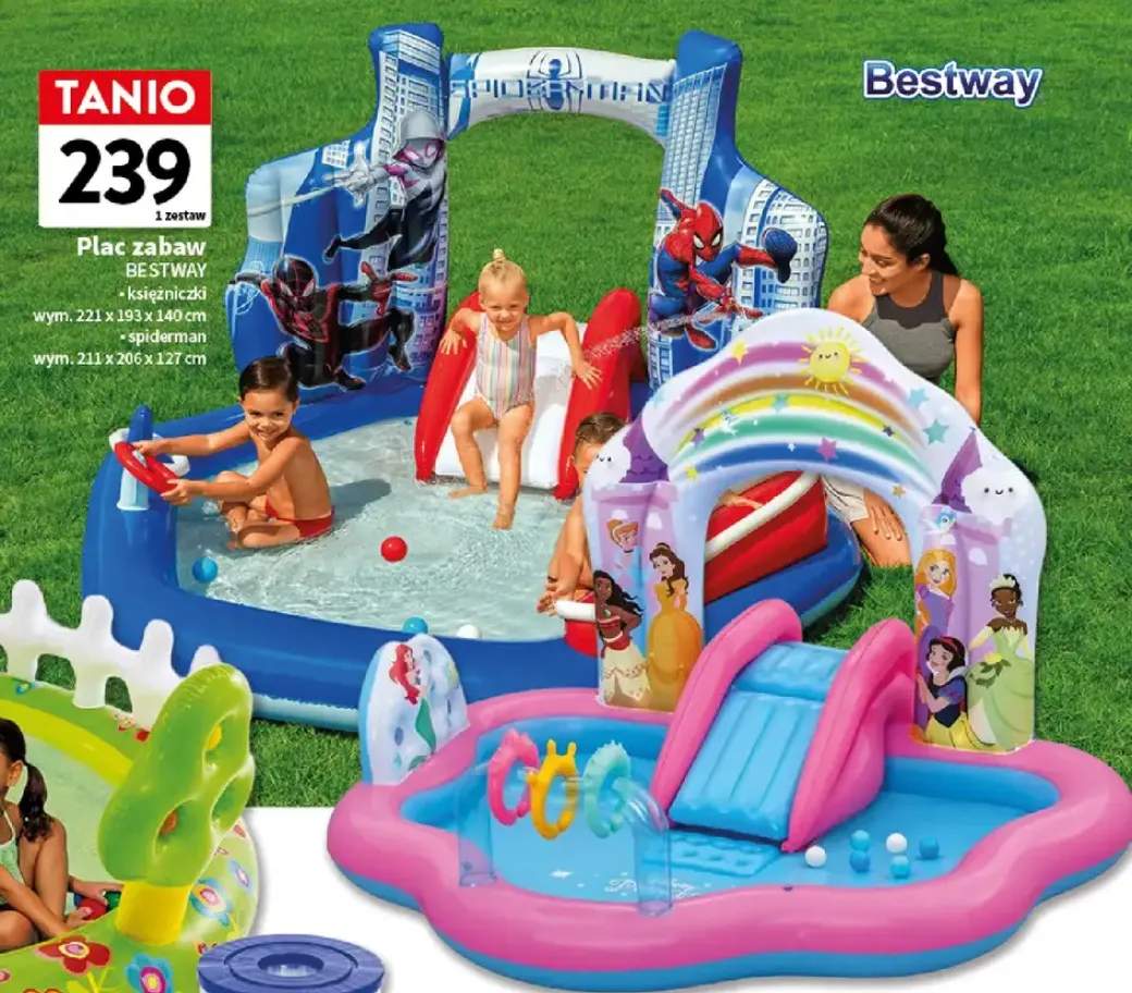 Plac zabaw BESTWAY spiderman wym. 211x206x127cm