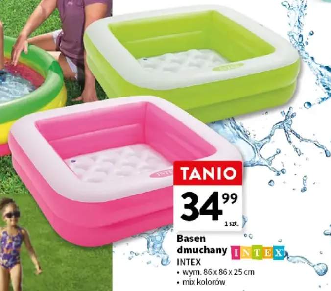 Basen dmuchany Intex wym. 86x86x25cm