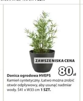 Donica ogrodowa HVEPS kamień syntetyczny S41xW33cm