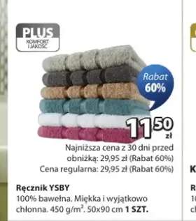 Ręcznik YSBY 100% bawełna 450g/m2 50x90cm