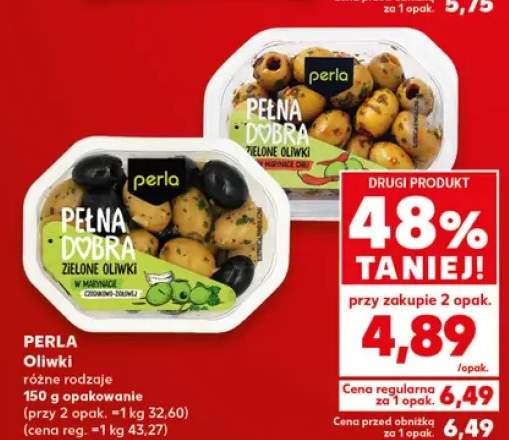 Oliwki zielone w marynacie chili Perla Pełna Dobra