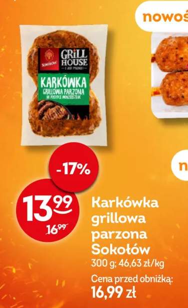 Karkówka grillowa parzona Sokołów