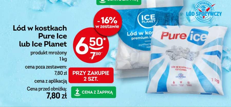 Lód w kostkach Pure Ice
