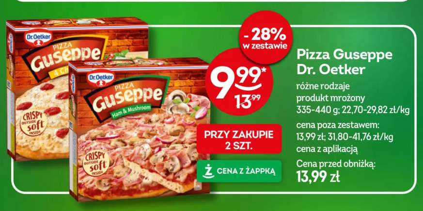 Pizza mrożona Guseppe 4 Cheese Dr. Oetker