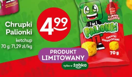 Chrupki kukurydziane Palionki ketchup