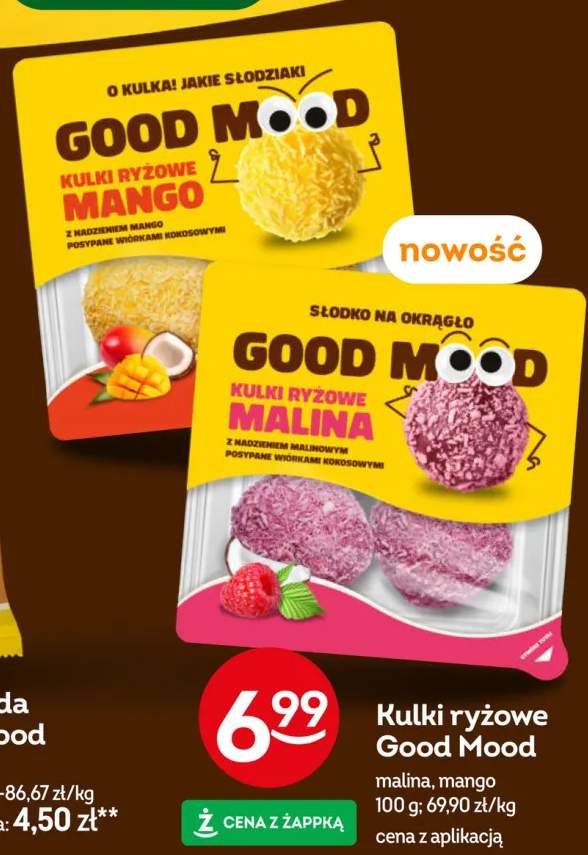 Kulki ryżowe malina Good Mood