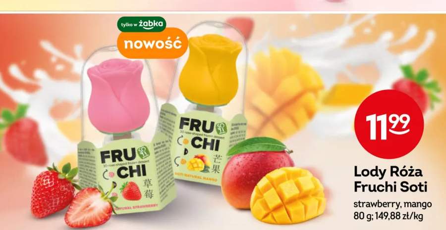 Lody Róża Fruchi Soti strawberry