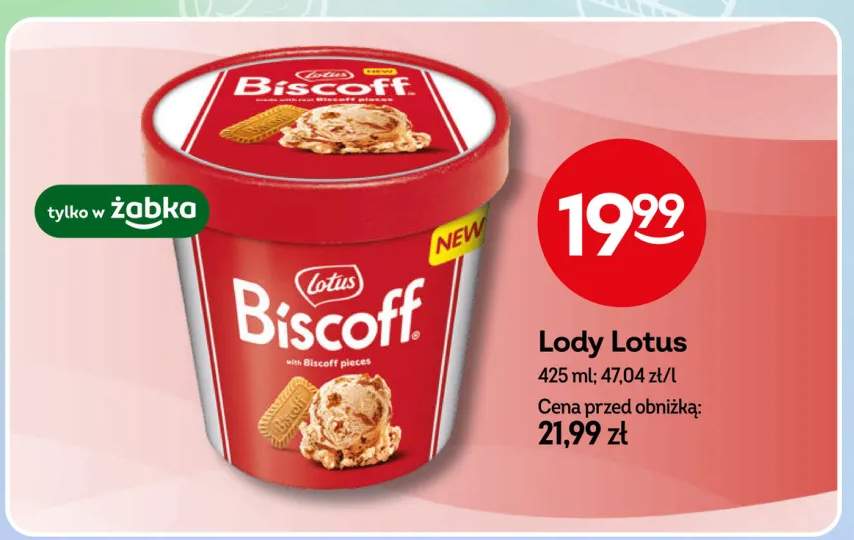 Lody Lotus Biscoff