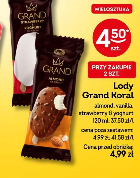 Lody Grand Koral almond