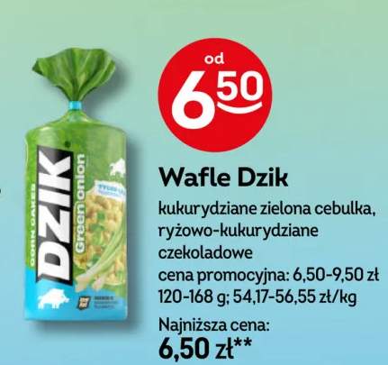 Wafle Dzik ryżowo-kukurydziane