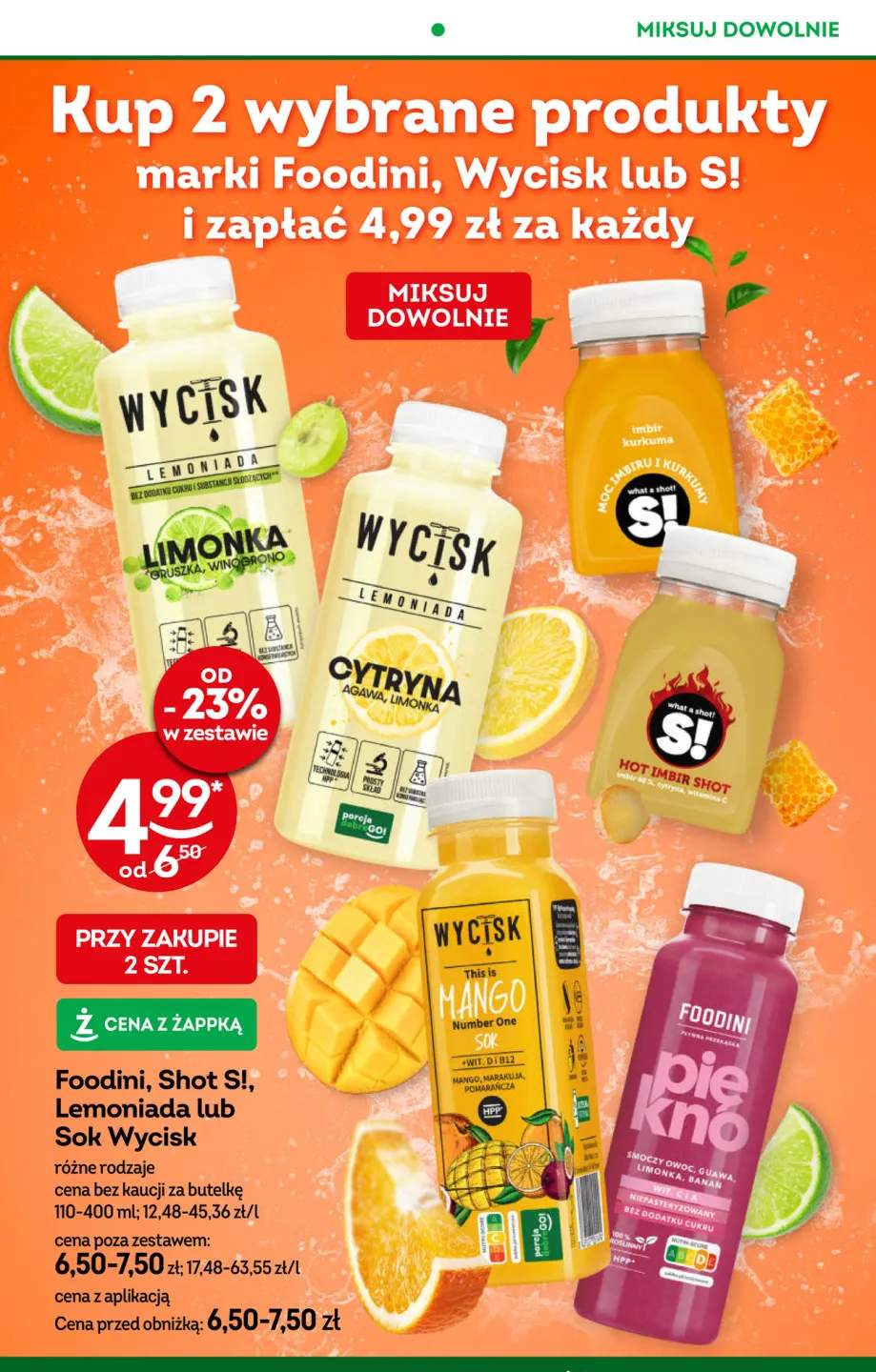Płynna przekąska Foodini Piękno