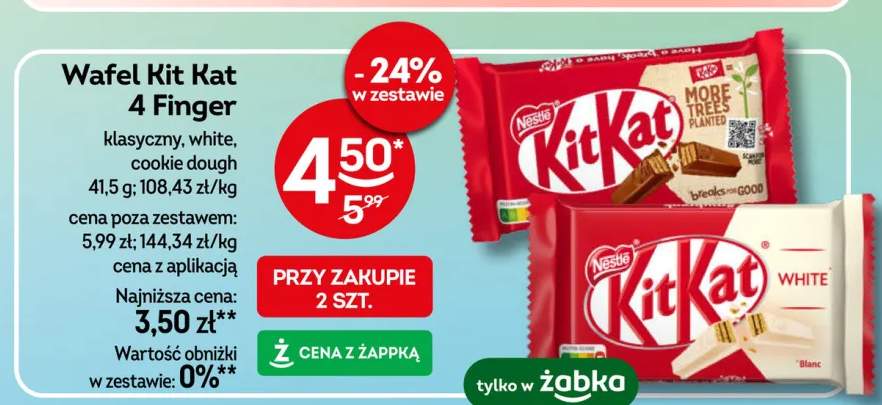 Wafel Kit Kat 4 Finger klasyczny