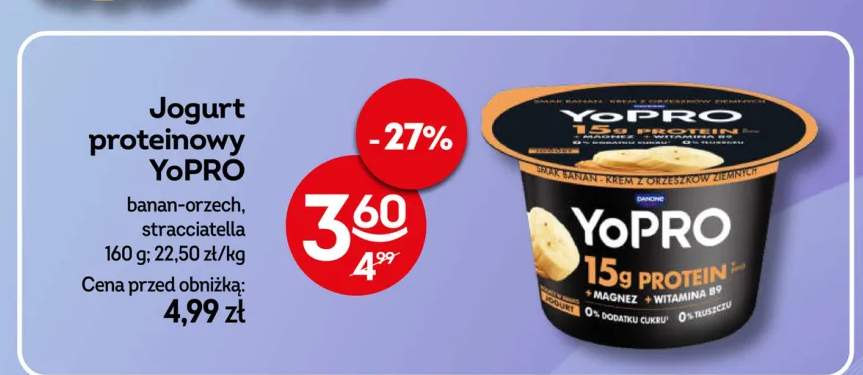 Jogurt proteinowy YoPRO stracciatella
