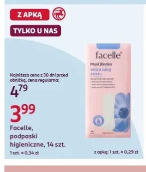 Podpaski higieniczne Facelle