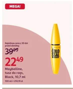 Tusz do rzęs Maybelline Colossal Black