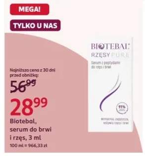 Serum do brwi i rzęs Biotebal Rzęsy Pure