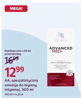 Specjalistyczna emulsja do higieny intymnej AA
