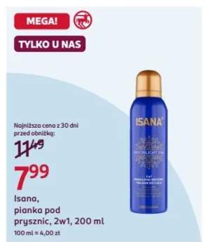 Pianka pod prysznic 2w1 Isana