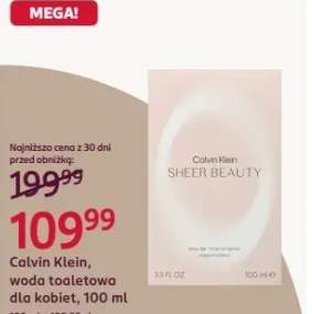 Woda toaletowa dla kobiet Calvin Klein Sheer Beauty