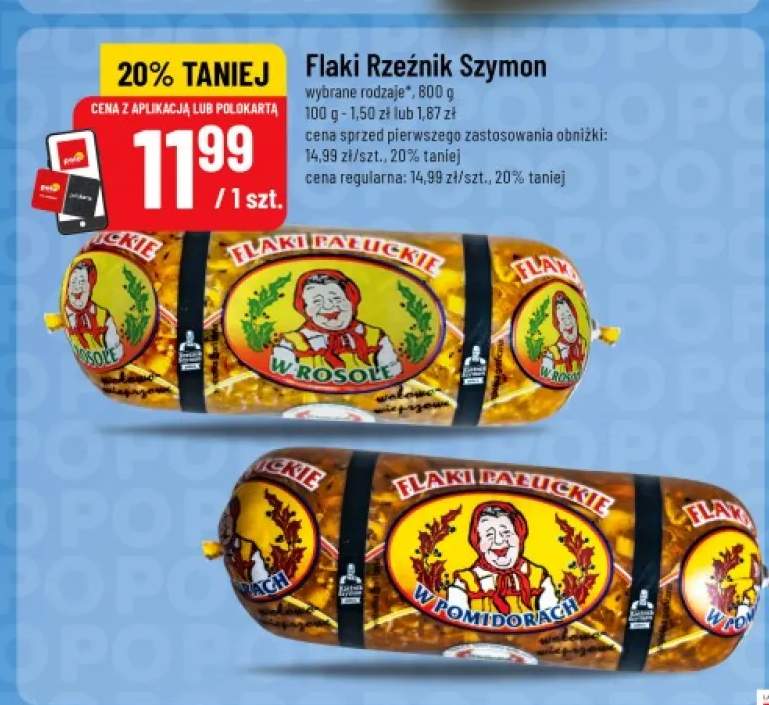 Flaki wołowo-wieprzowe w rosole Rzeźnik Szymon