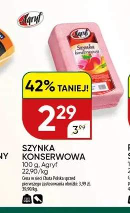 Szynka konserwowa Agryf