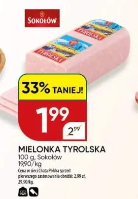 Mielonka tyrolska Sokołów