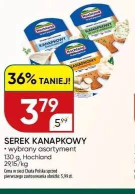 Serek kanapkowy Hochland