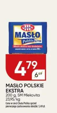 Masło polskie ekstra SM Mlekovita