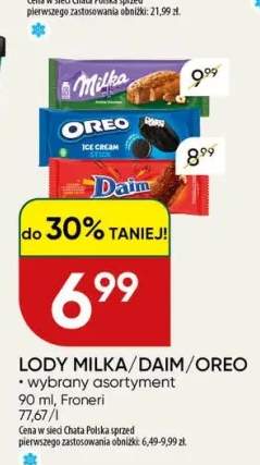 Lody Milka