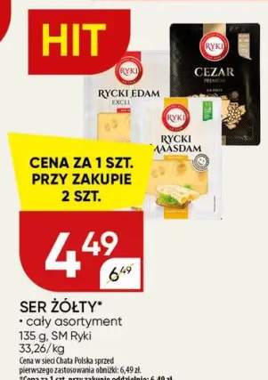 Ser żółty Rycki Edam