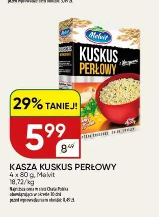 Kasza kuskus perłowy Melvit