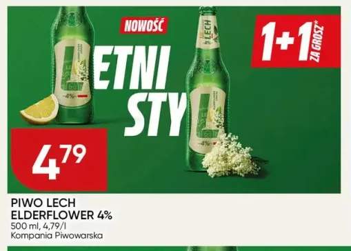 Piwo Lech Elderflower 4%