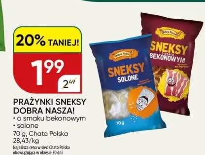 Prażynki Sneksy Dobra Nasza!