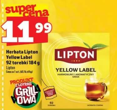 Herbata Lipton Yellow Label