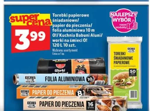 Papier do pieczenia Kuchnia Babuni Aluni 8m