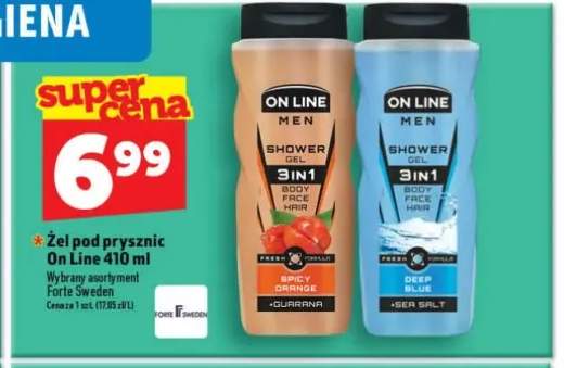 Żel pod prysznic On Line
