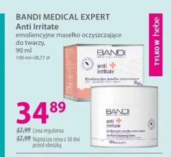 Emoliencyjne masełko oczyszczające do twarzy BANDI MEDICAL EXPERT Anti Irritate