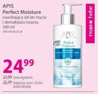 Nawilżający żel do mycia i demakijażu twarzy APIS Perfect Moisture